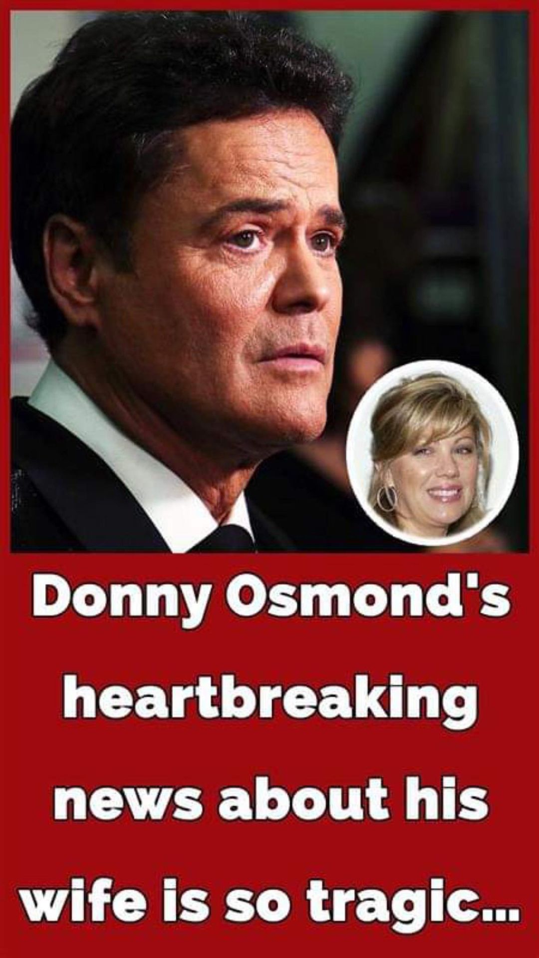 Donny Osmond opens up about his anxiety: How his wife helped him overcome “the dark years” of his career