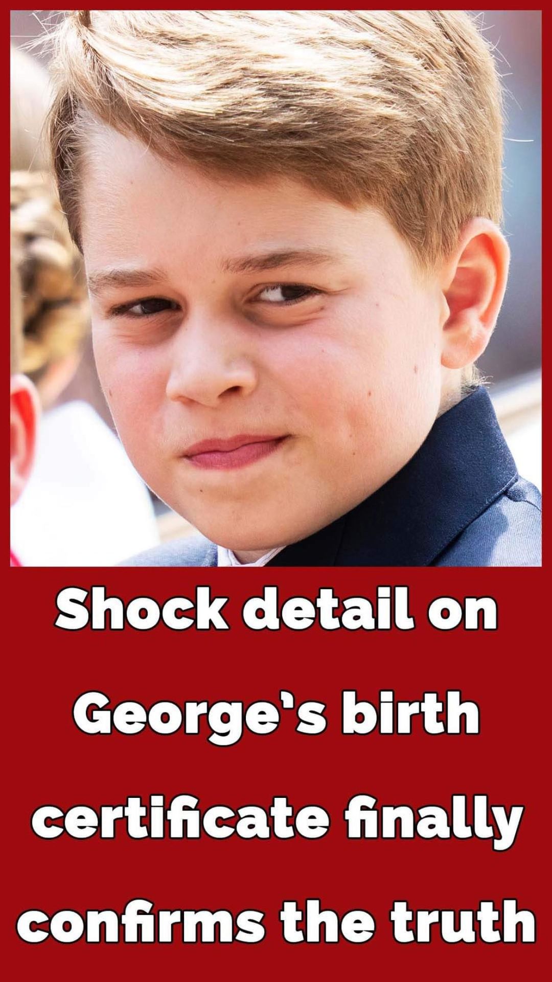 Strange detail on Prince George’s birth certificate has royal fans confused