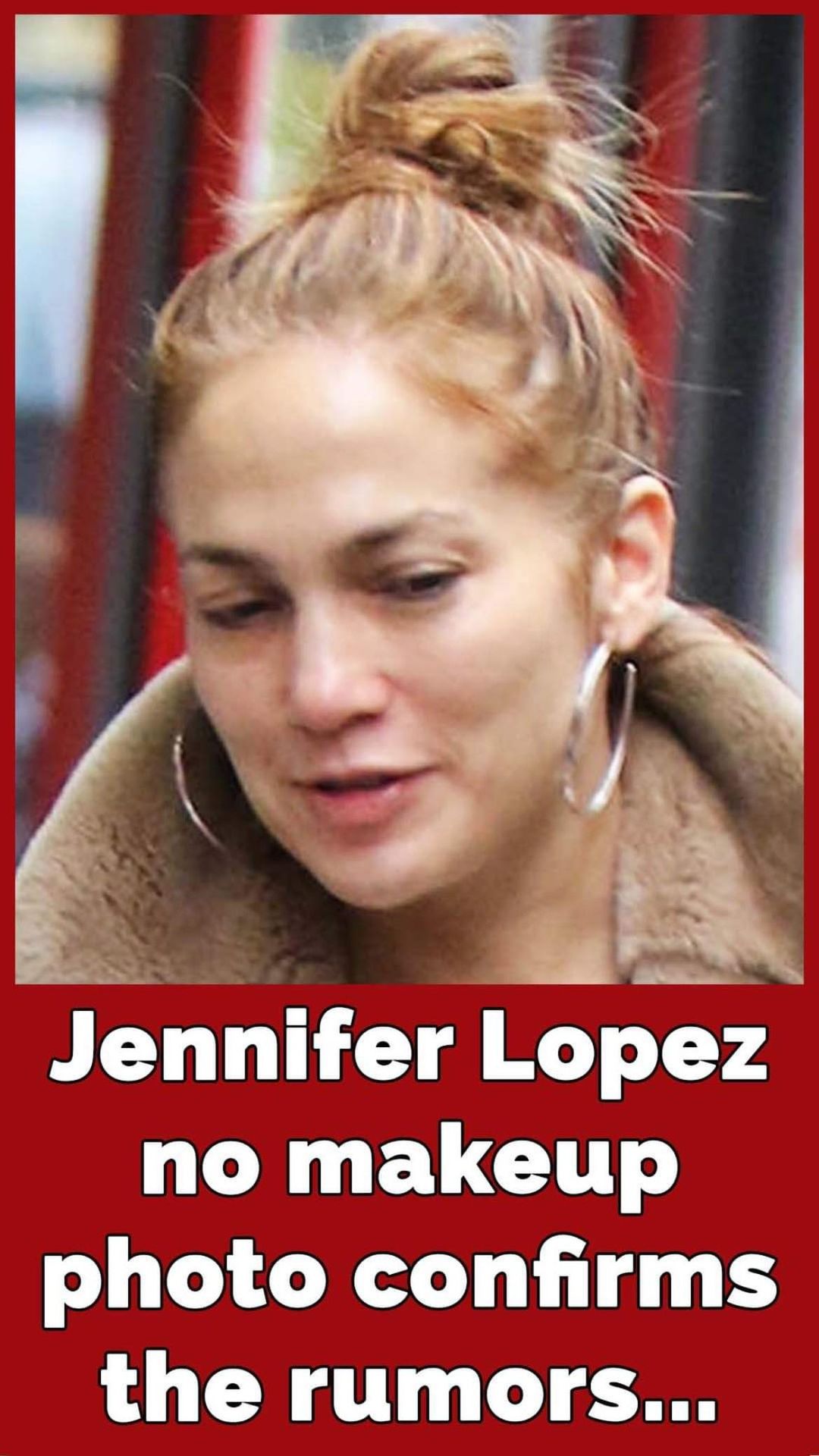 “This is my face”: Jennifer Lopez’s no makeup photos show her beautiful natural look